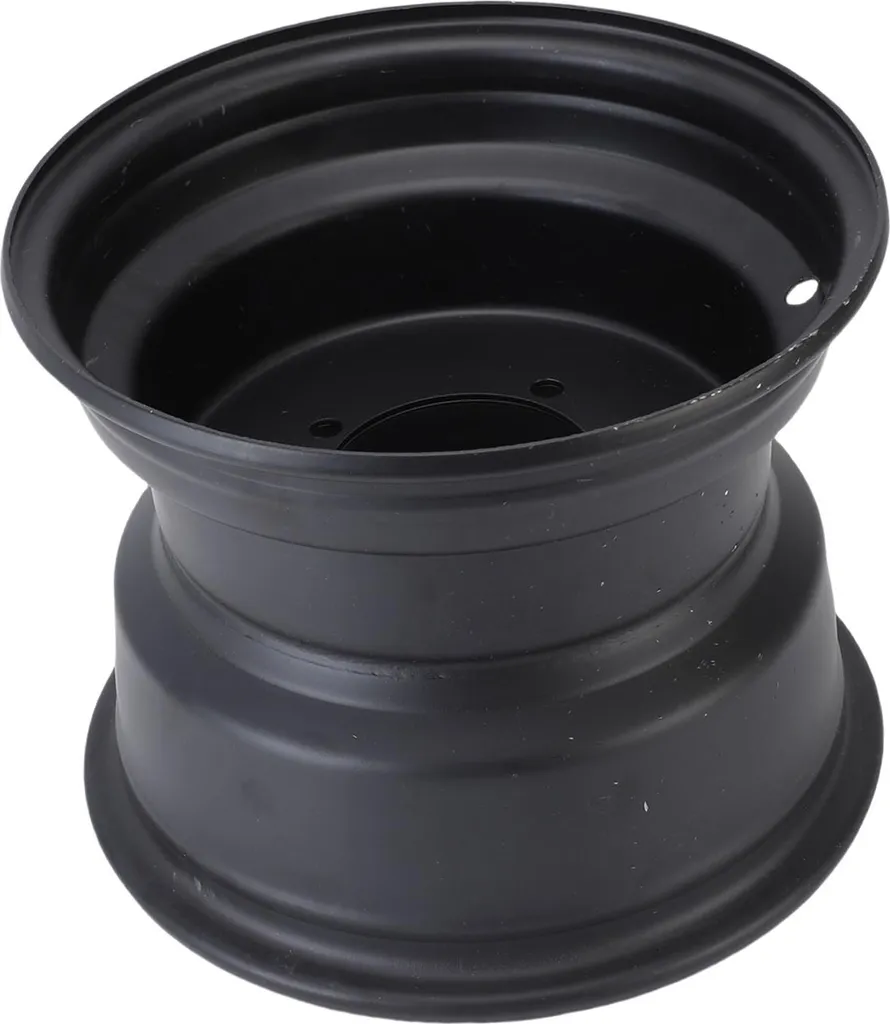 Jante Arrière pour Quad et Karting 10 Pouces Noire en Acier Ultra Robuste