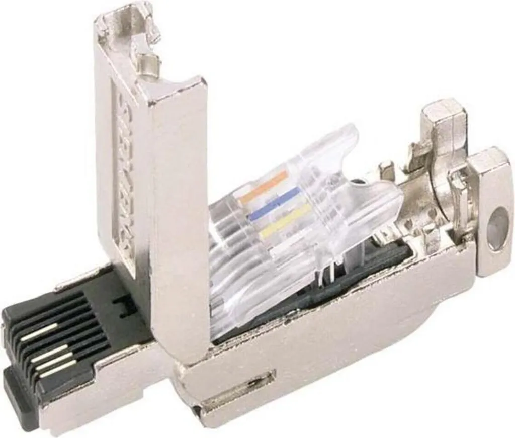 Connettore dati Siemens RJ45 180° uscita cavo Cat.5 IP20 (6GK1901-1BB10-2AA0)