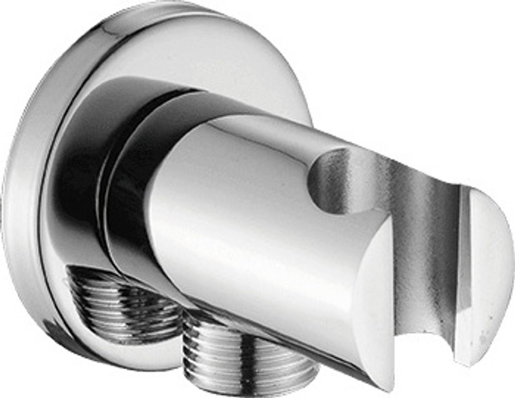 Design Winkelanschluss mit einer Duschkopfhalterung Chrom