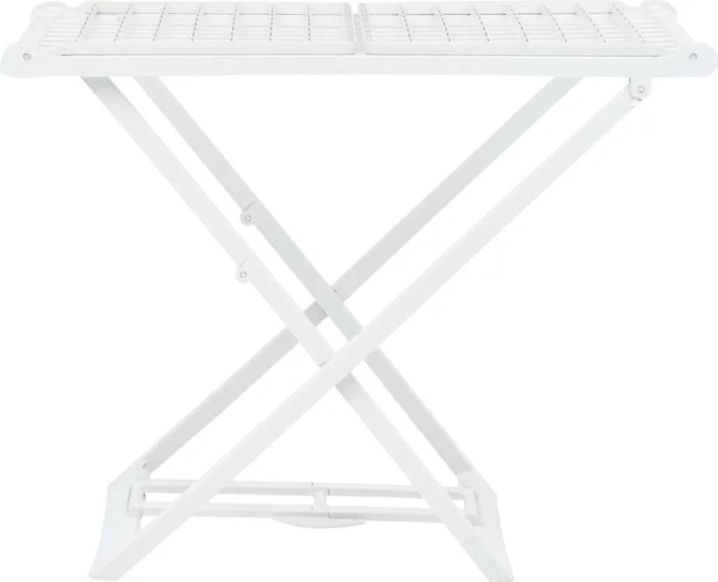 Étendoir à linge pliable blanc d'intérieur format compact 18 mètres - 2