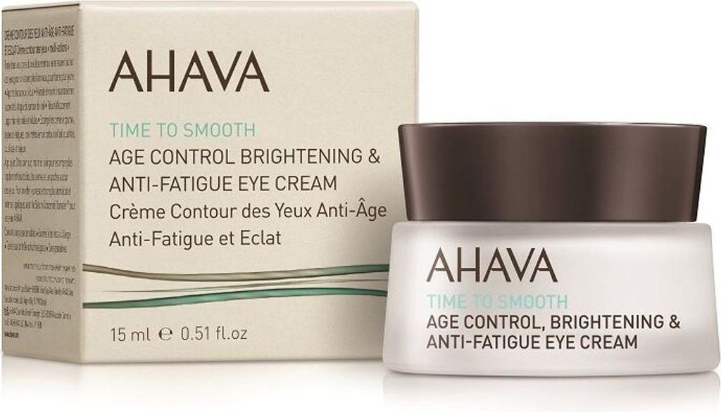 Ahava Time To Smooth aufhellende Augencreme Age Control Brightening & Anti-Fatigue Eye Cream 15 ml