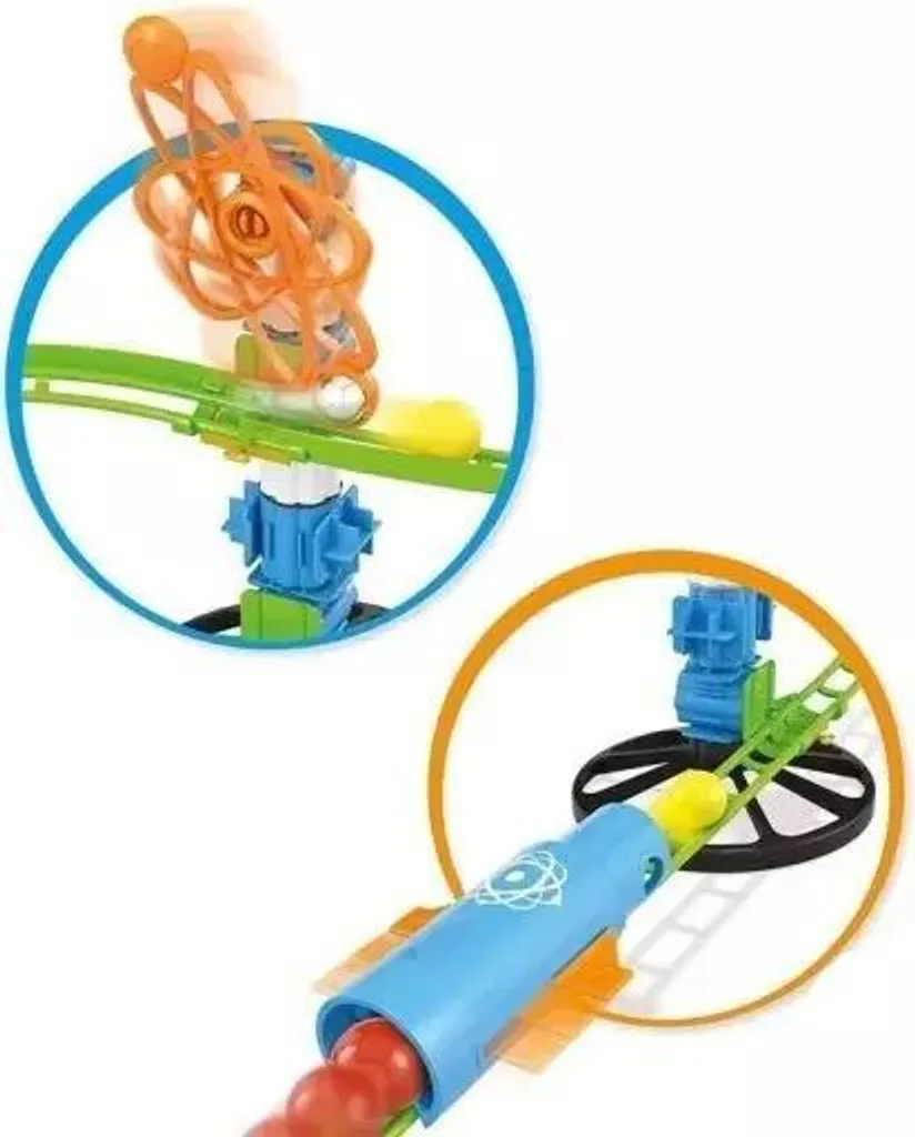 Quercetti Skyrail Evolution 174 pcs - Circuit de Billes de Haute Qualité - 12