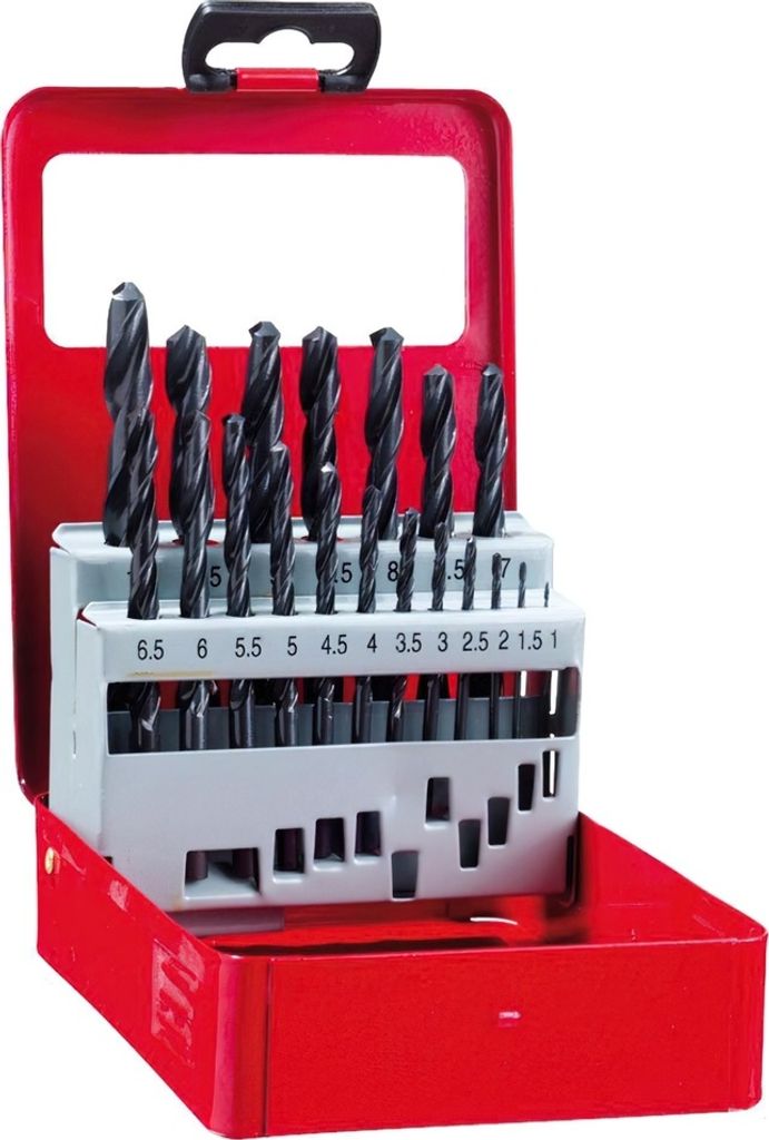 HSS Bohrerset Wolfpack 1-10 mm. 19 Teile
