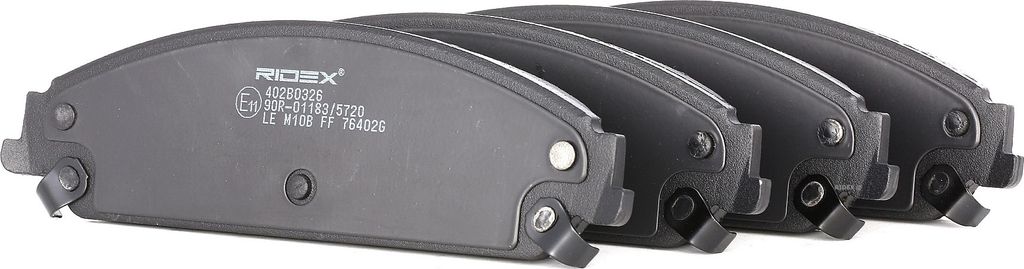 RIDEX Bremsbeläge Satz Vorne für CHRYSLER 300 C Touring (LX, LE) 402B0326