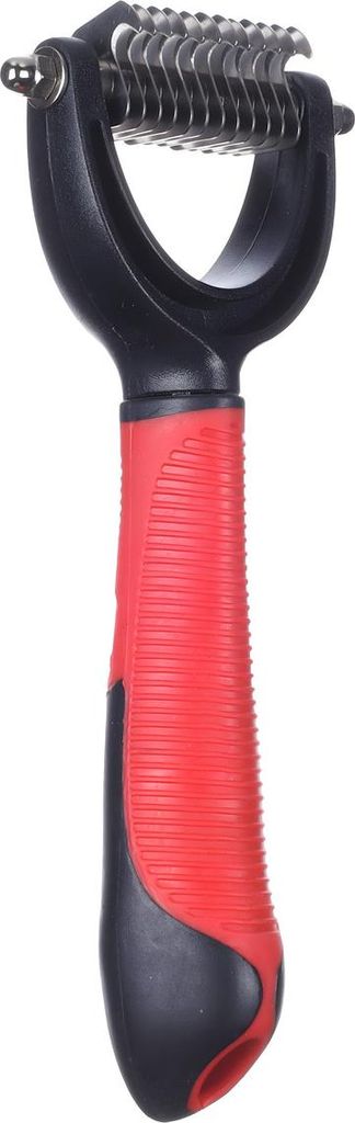 Karlie Entfilzer mit Griff rot/schwarz, Maße: 8 x 7,5 x 4 Produktbild 