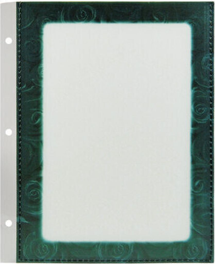 10x Folienblätter grün A5