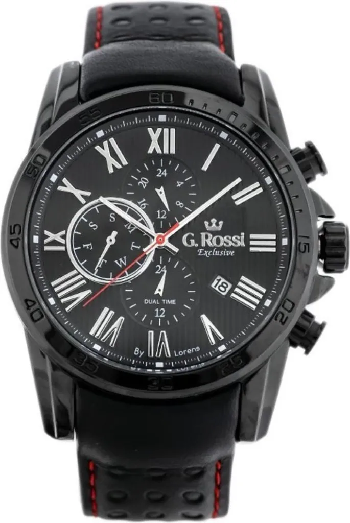 Montre G. Rossi E9753A21A3 Anti-rayures avec Verre Minéral Haute Qualité