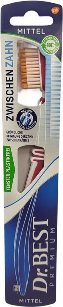 Dr. BEST Interdental Toothbrush Medium for Thorough Cleaning of Interdental Spaces