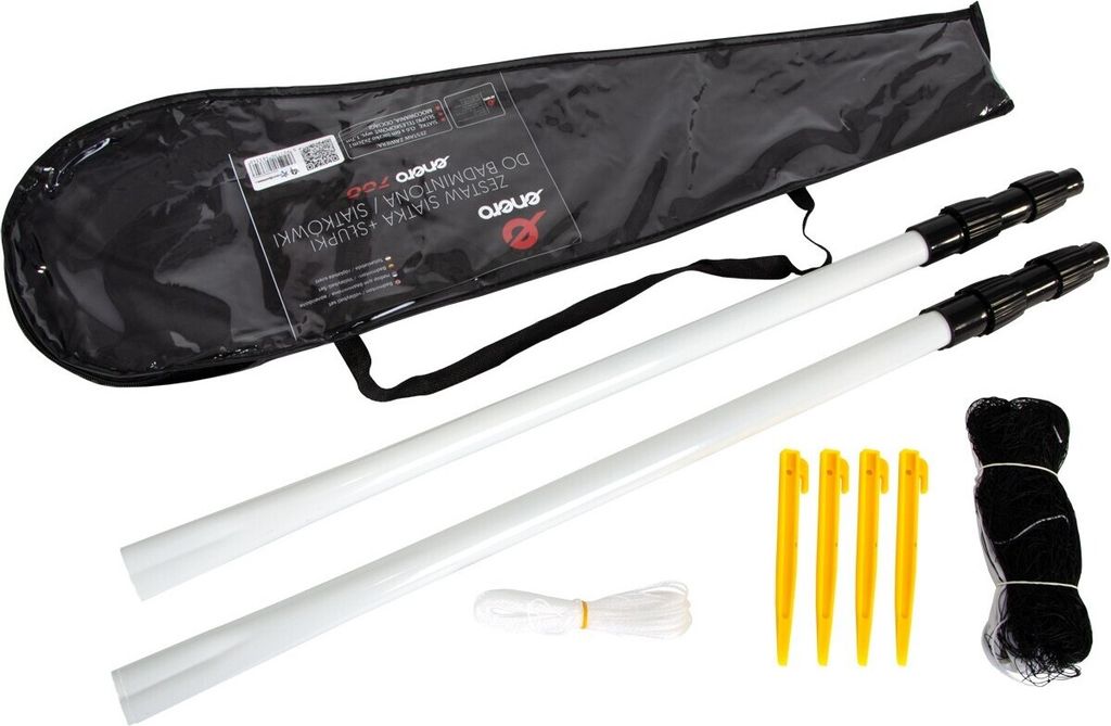 Set da badminton/pallavolo ENERO 2in1 - rete e palline Immagine del prodotto 