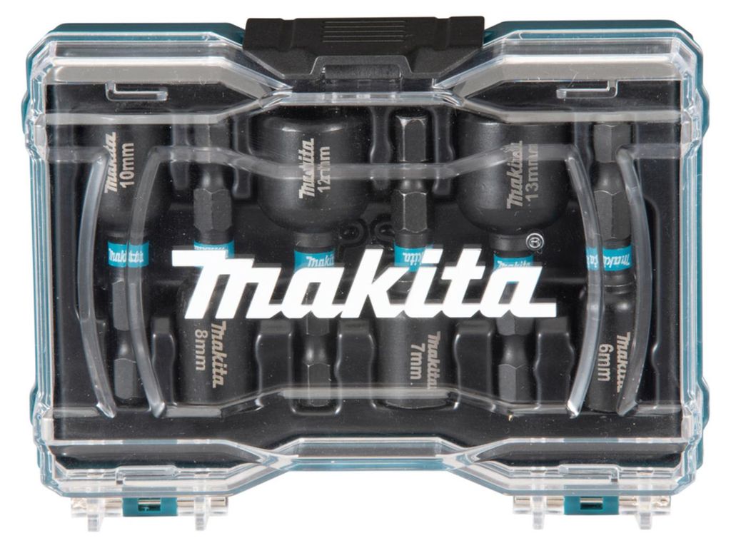 Set di bussole Makita Impact Black con attacco esagonale 6 Immagine del prodotto 