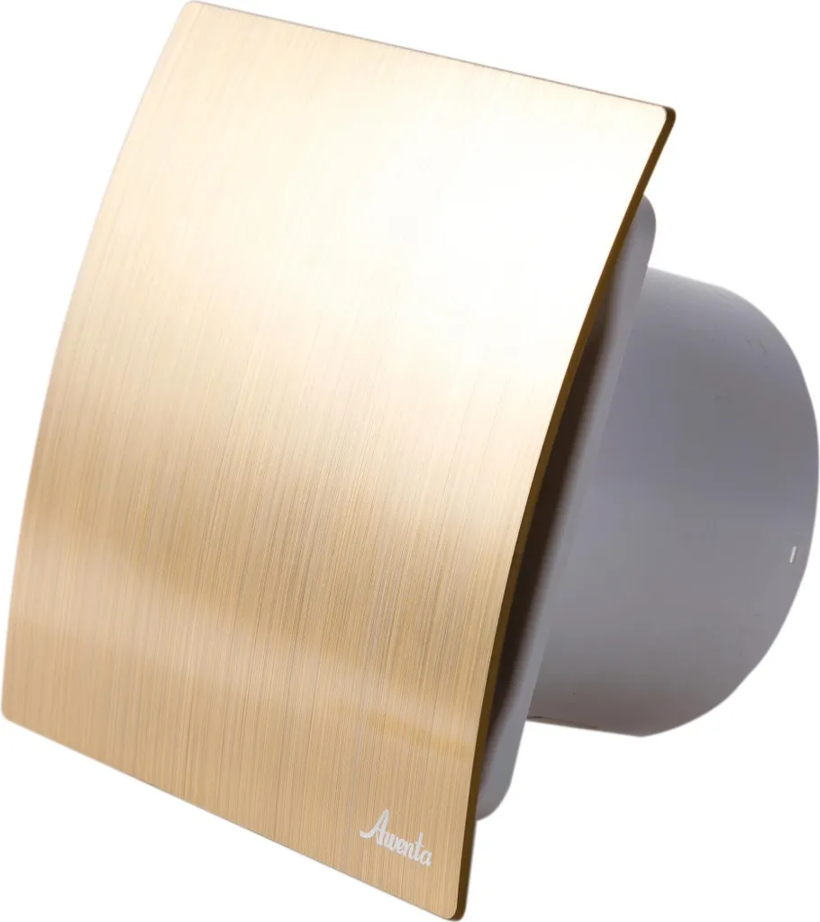 Ventilateur extracteur d'air pour WC et salle de bain Escudo Gold 100