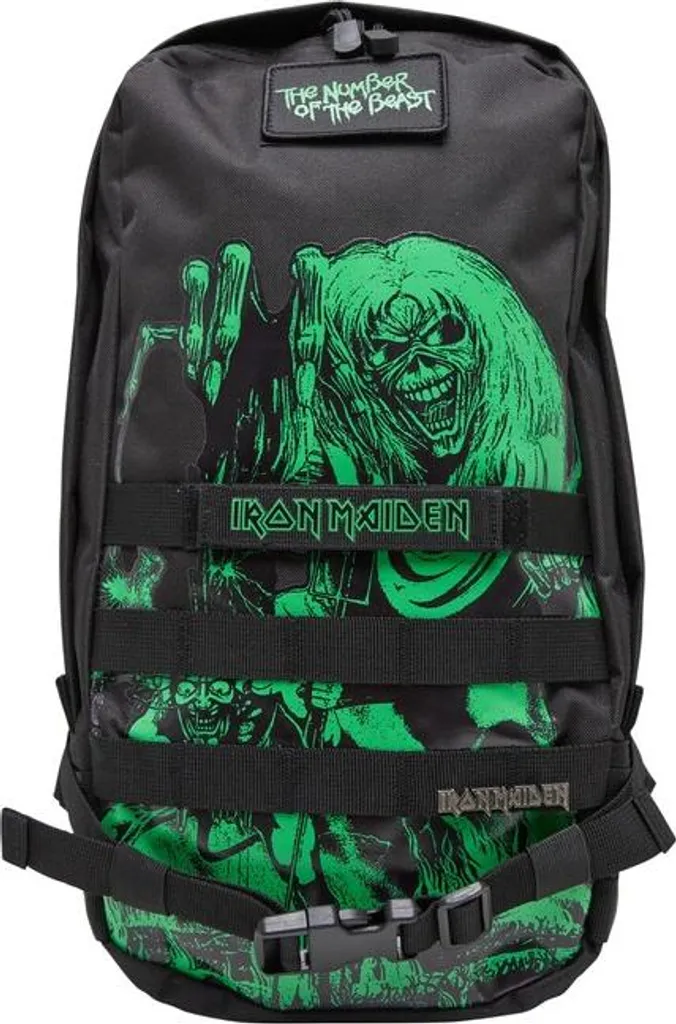 Brandit Iron Maiden US Cooper Daypack NOTB nero - UNI