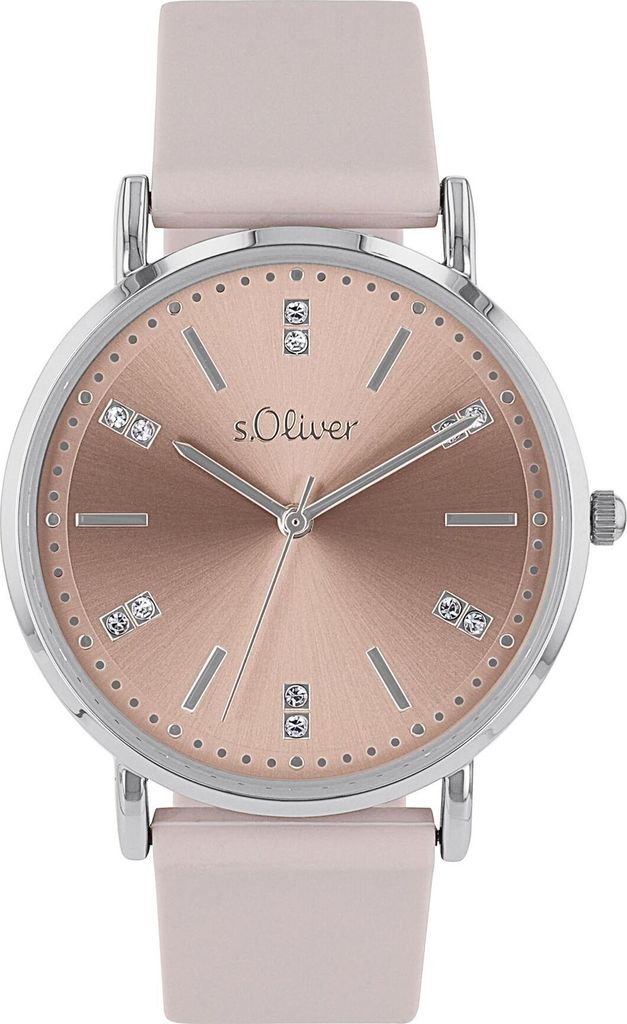 s.Oliver Damen Uhr Armbanduhr Silikon 2038368 Produktbild 