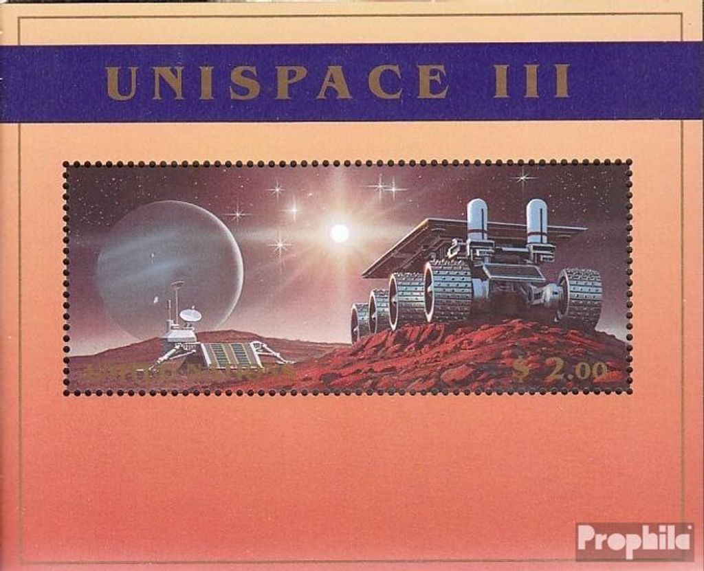Briefmarken UNO - New York 1999 Mi Block16 (kompl Ausg.) postfrisch UNISPACE III
