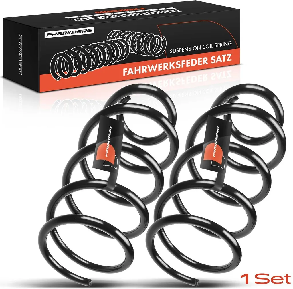 Frankberg 2x Ressort de suspension arrière pour Alfa Romeo Mito 955