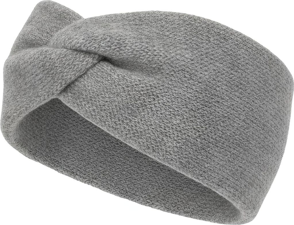 styleBREAKER Damen Feinstrick Stirnband mit Twist Knoten Detail | weiches elastisches Haarband | warmes Einfarbiges Kopfband für Herbst und Winter