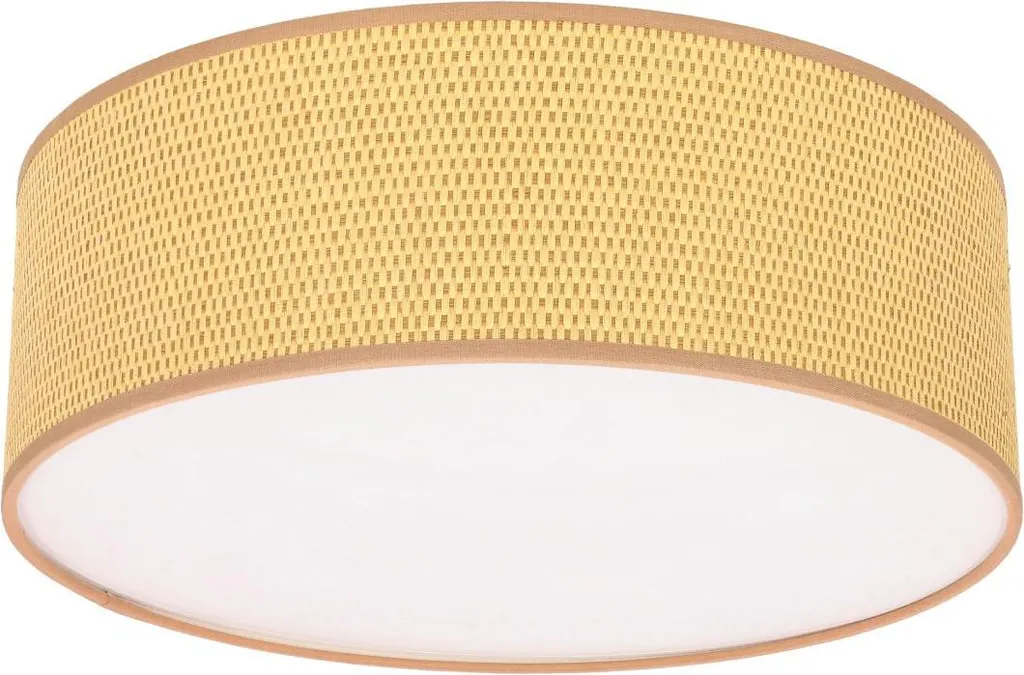 Plafonnier effet frappé SFONDO 38cm, luminaire texturé 2xe27 40W