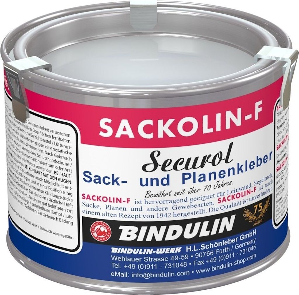 Sackolin-F Planenkleber Gewebekleber 350 g Dose