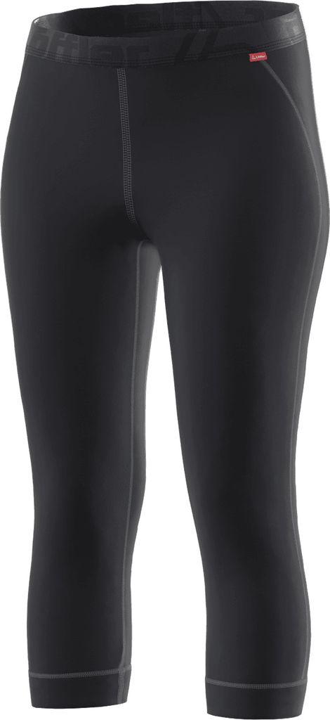 Löffler TRANSTEX WARM Damen 3/4 Funktionsunterhose schwarz BLACK 42