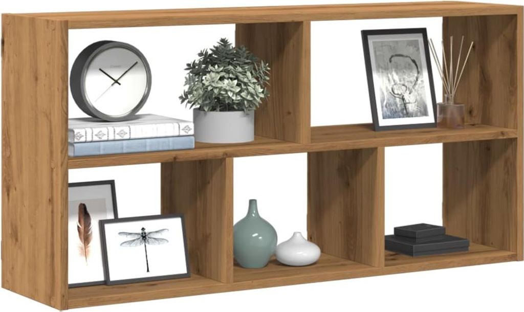 vidaXL Półka ścienna Artisan dąb 100x25x50 cm materiał Zdjęcie produktu 