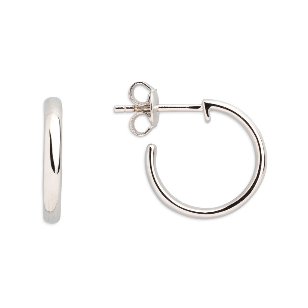 Xenox XS3461 Ohrringe Creolen Modern Classic Silber Ø 15 mm