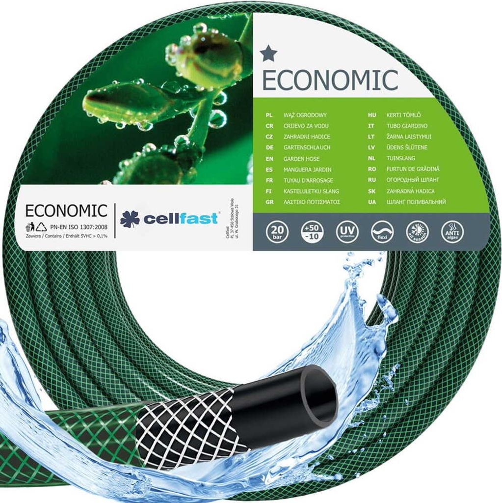 CELLFAST 53-240 Connettore a spina in fibra di vetro nero 1 pz