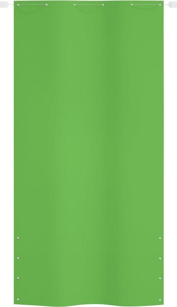 vidaXL Balkon-Sichtschutz Hellgrün 120x240 cm Oxford-Gewebe