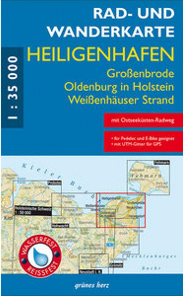 Rad- und Wanderkarte Heiligenhafen