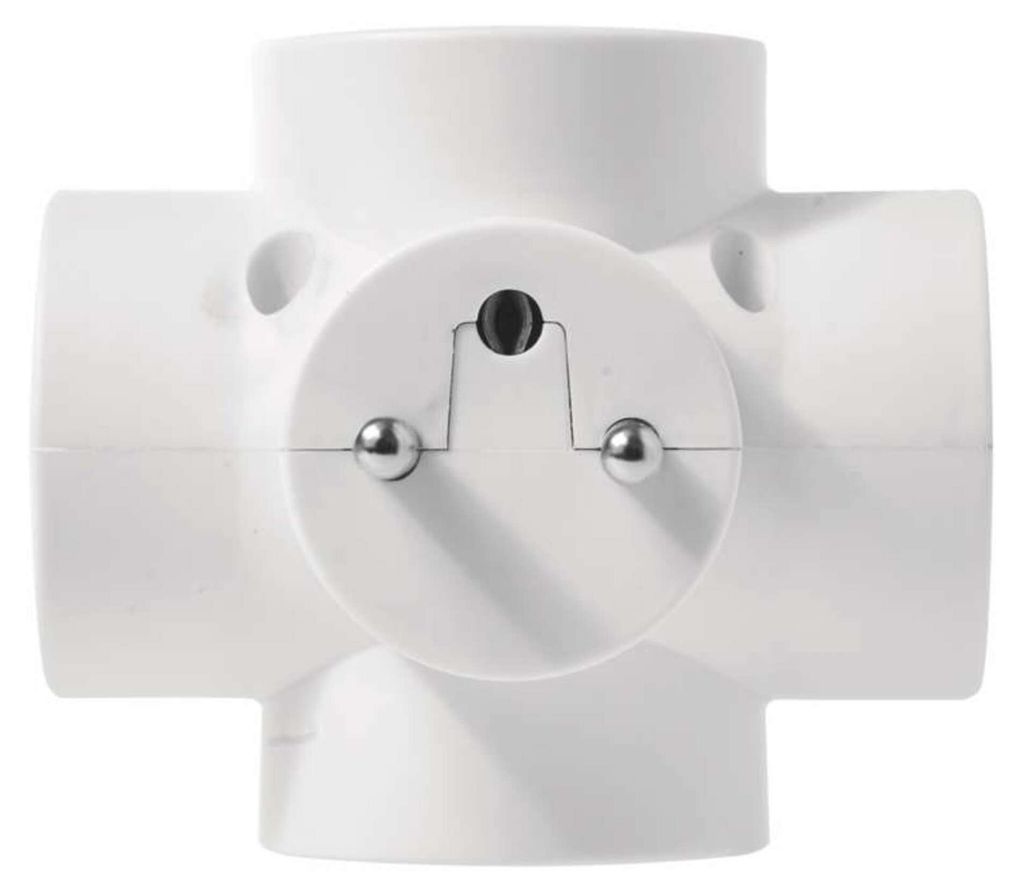 Emos P0040, 250 V, 10 A, Biela, 2300 W, Plast Obrázok produktu 
