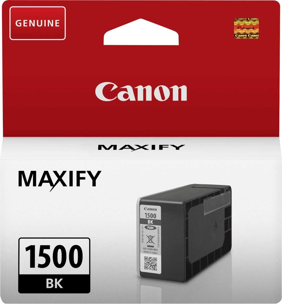 Canon PGI-1500 Black (9218B001) Produktbild 