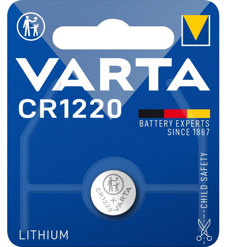 1 Varta electronic CR 1220 Produktbild 