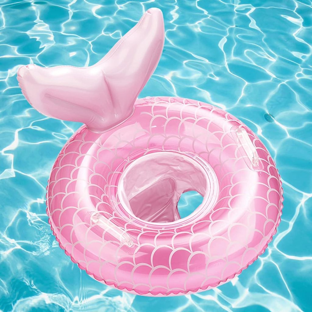 Baby-Schwimmring, Baby-Schwimmreifen, schwimmender Baby-Schwimmring mit Sitz, Poolschwimmkörper geeignet für 6-36 Monate alte Babys
