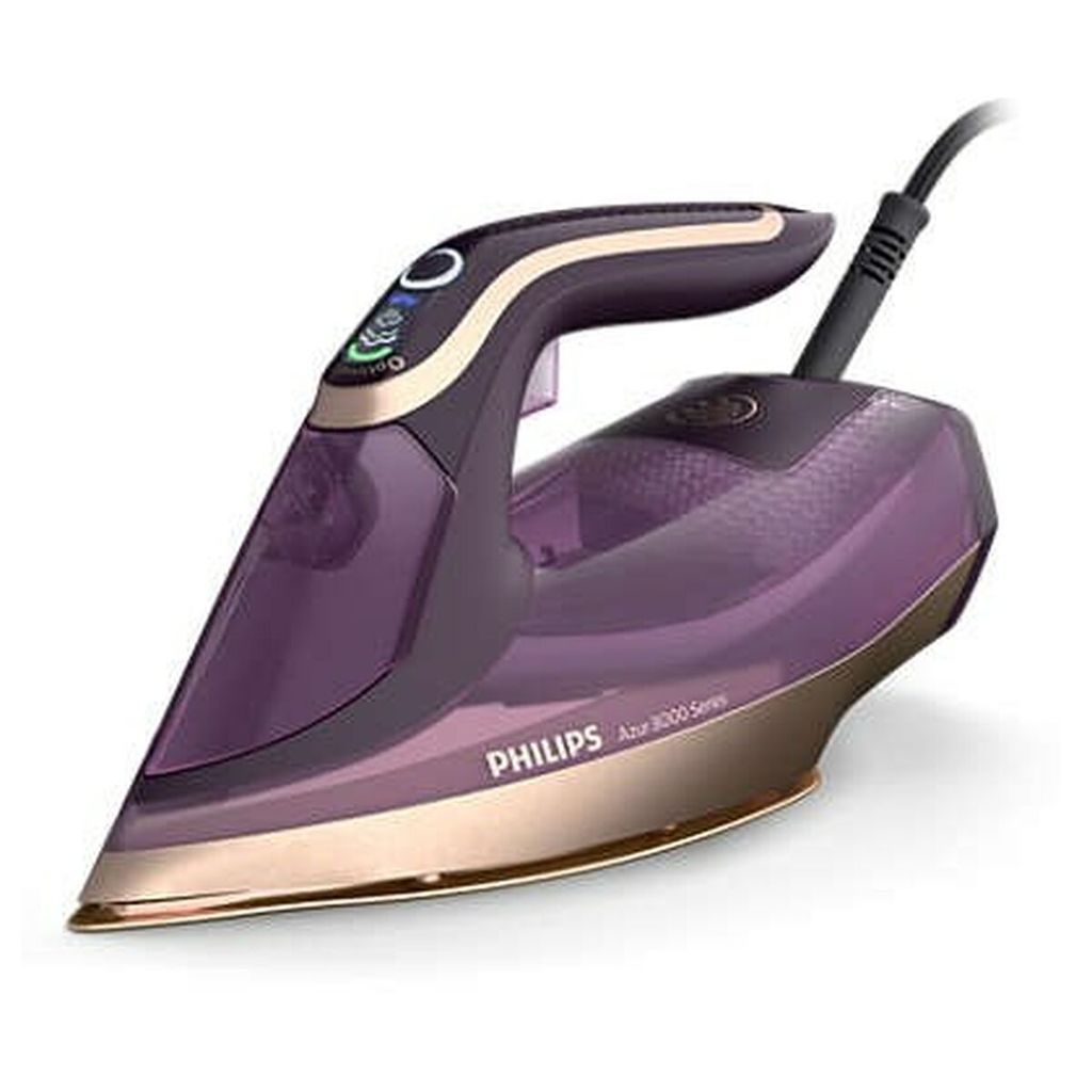 A studio shot of a Philips steam iron.