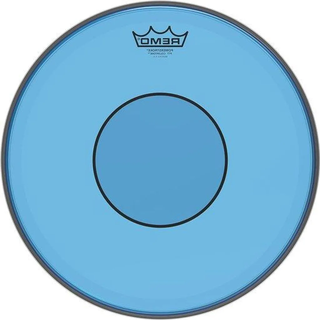 Petit tambour de 33 cm bleu pour spectacle et carnaval enfantin DIY