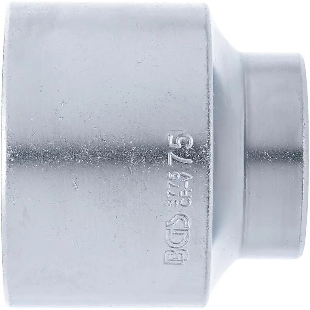 Douille pour Clé Six Pans 25 mm - Embout 1 Pouce en Acier D-Work 75 mm - 3