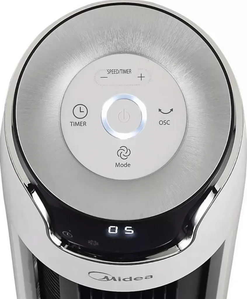Ventilateur Tour Midea FZ10-16AR avec Minuterie et 3 Vitesses d'Air
