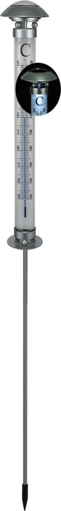 HI Solar-Gartenleuchte mit Thermometer Produktbild 5