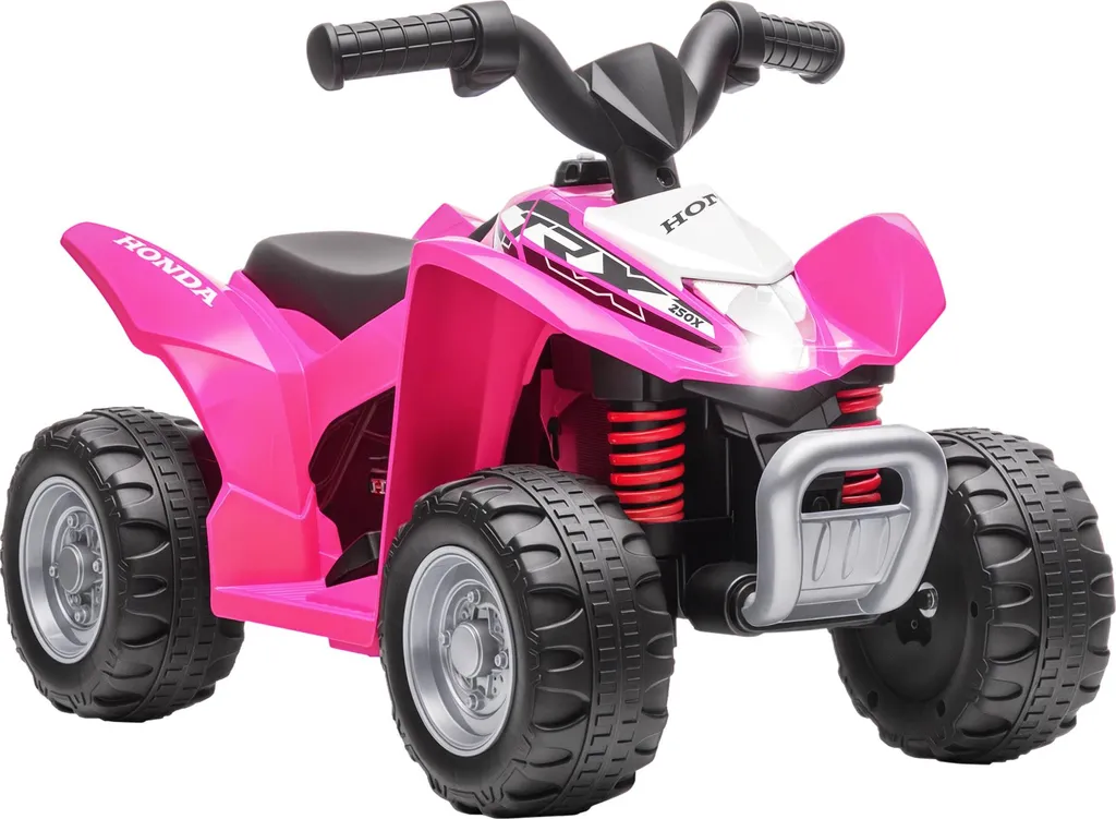 Quad Enfant 6V Rose Sécurisé - Évitez les Chutes avec Stabilité