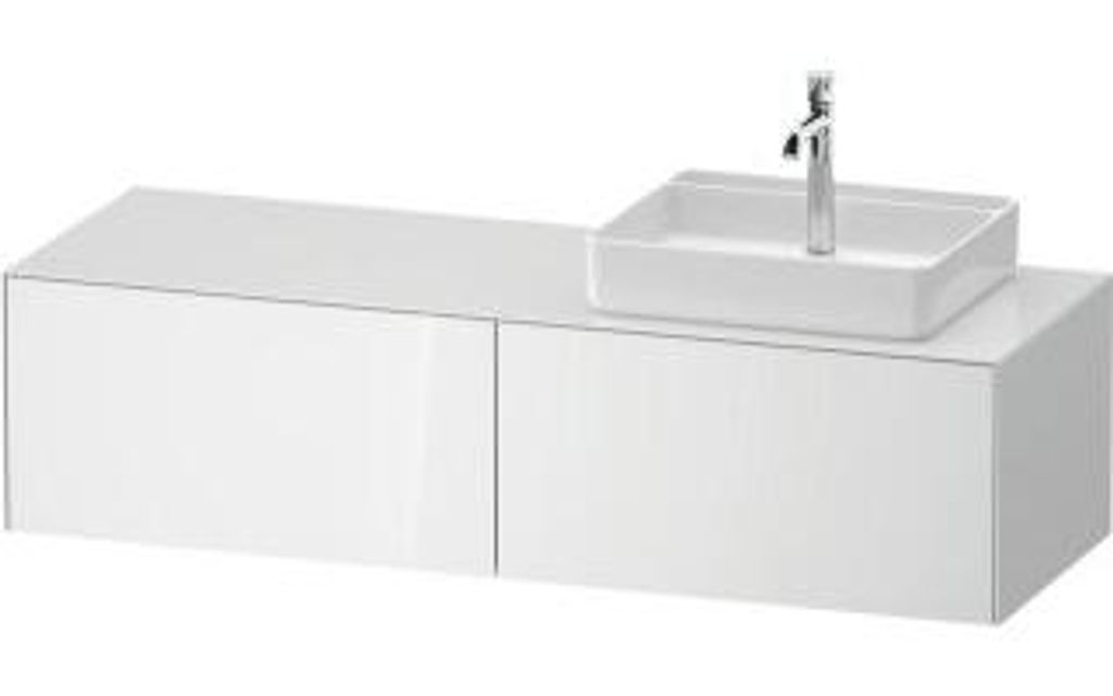 DURAVIT WT4864R85850010 Konsolen-WTU wh White Tulip 550x1300x