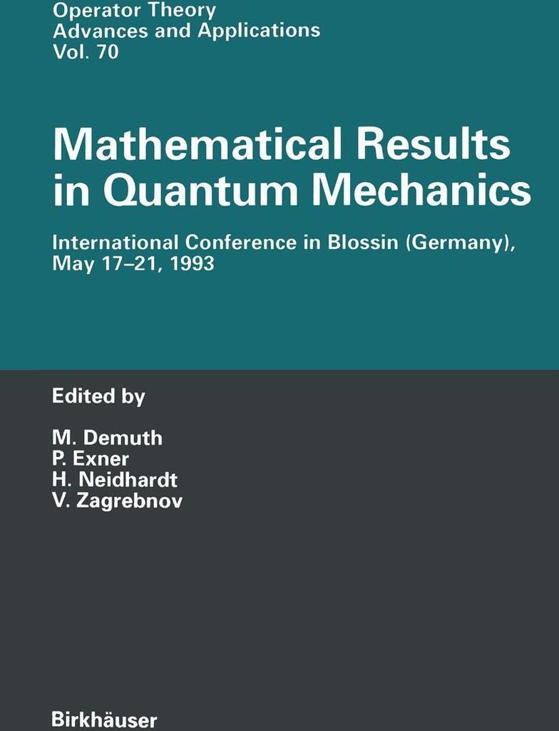 Mathematical Results in Quantum Mechanics