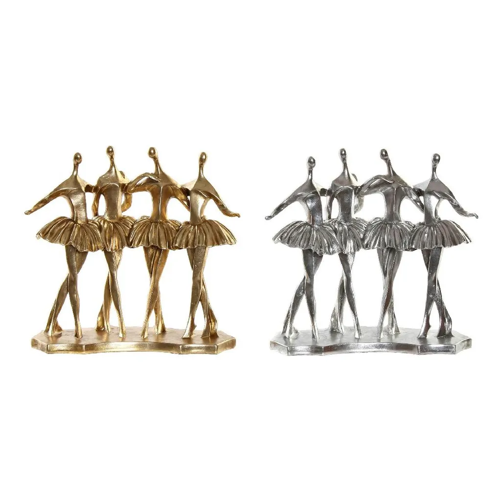 Figurine décorative DKD Home Decor résine lot de 2 pièces 33.5x14.5x32 cm