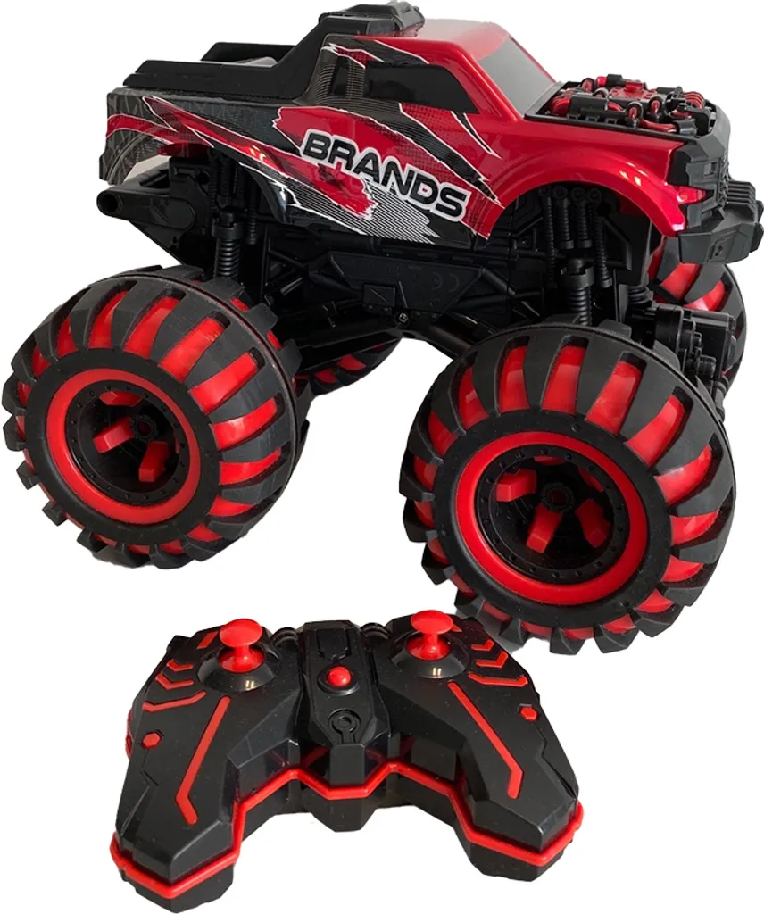 Voiture RC Monster Car DRIVERO Tout-Terrain Haute Vitesse 1:16 Bleue