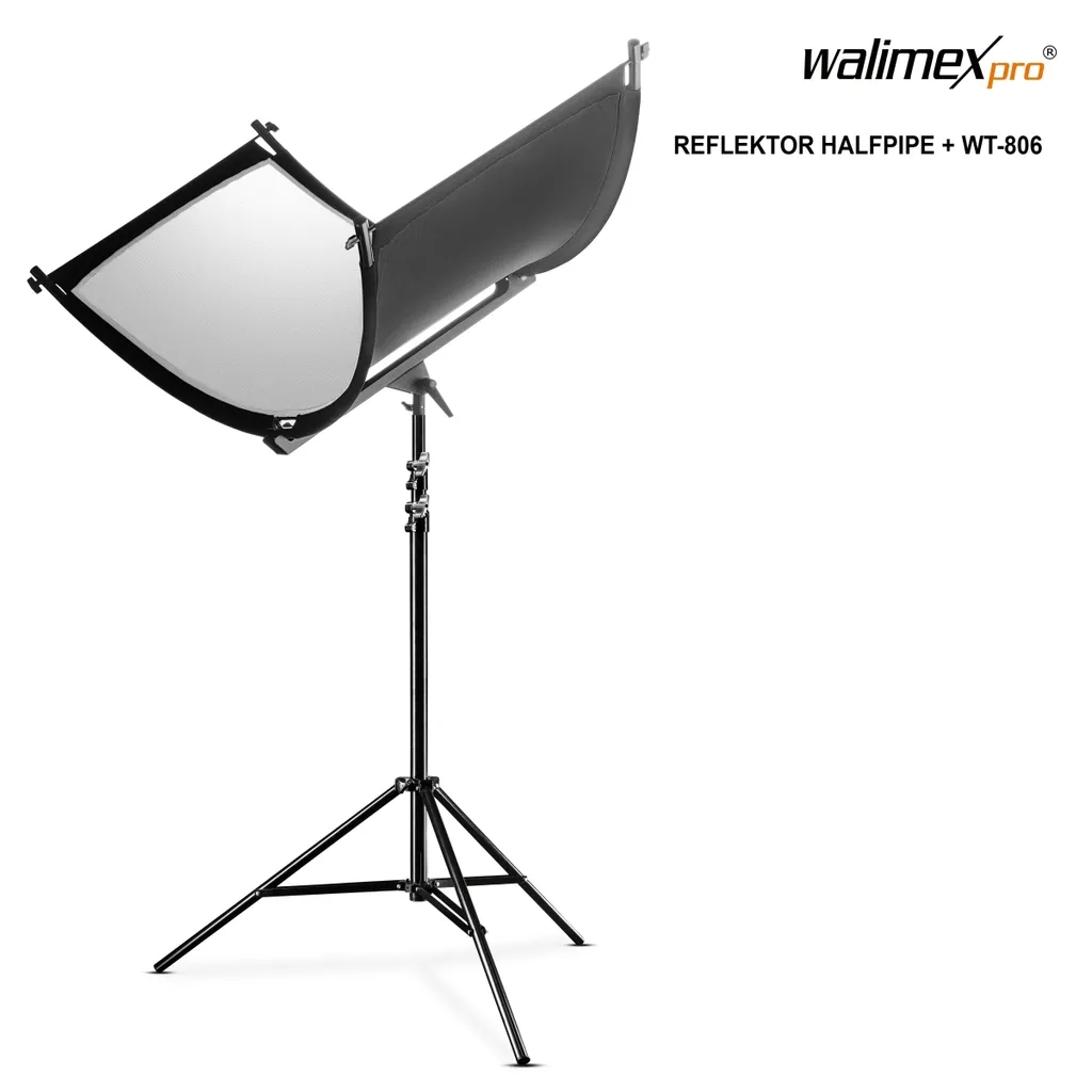 Réflecteur Studio pour Portrait Walimex pro Halfpipe et Pied WT-806 - 8
