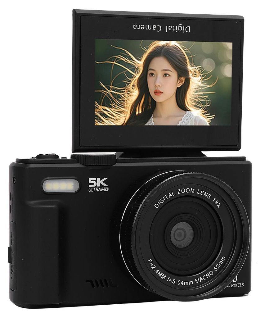 5K 75MP digitální kamera UHD AF automatické ostření 18x Obrázek produktu 