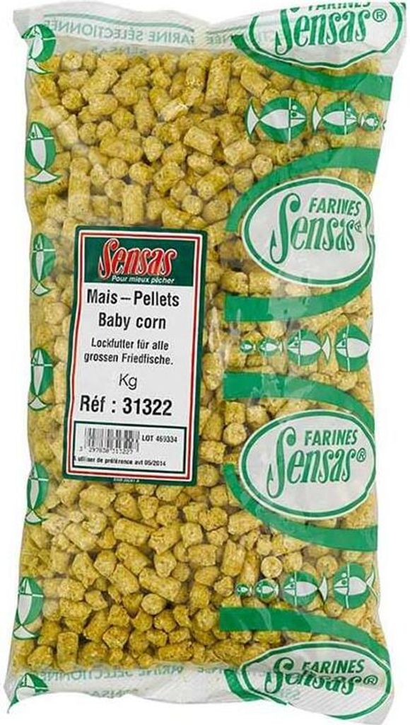 Sensas Farine Prima Baby Corn Pellets 2,5 kg