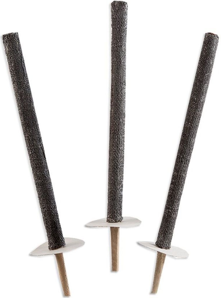 Happy People Wachsfackel 3er, ca. 50 cm