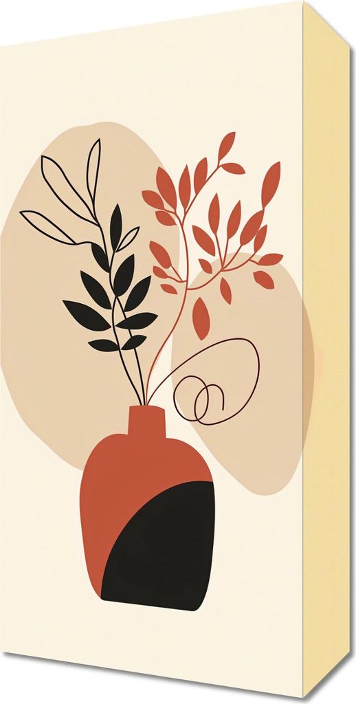 Bild 20x40cm Wärme der heimischen Gemütlichkeit