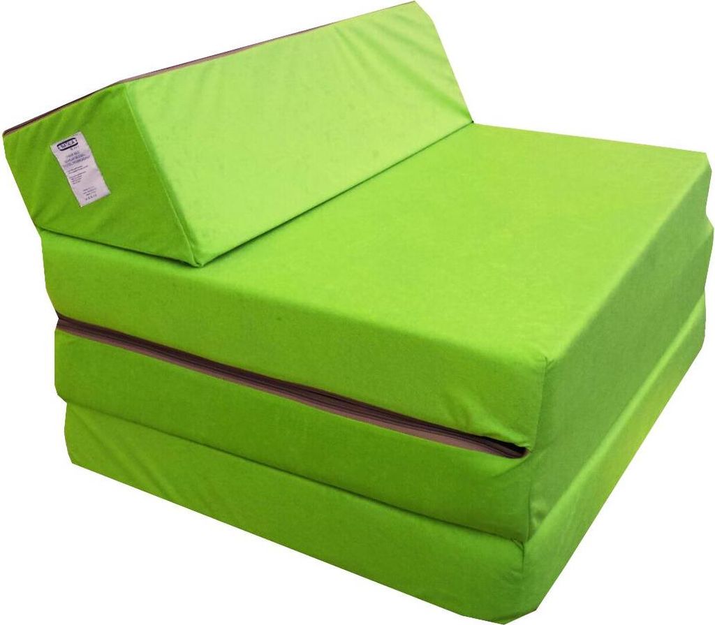 Fauteuil matelas pliant 200x70x10 cm - 1229, 3 parties, Image du produit 