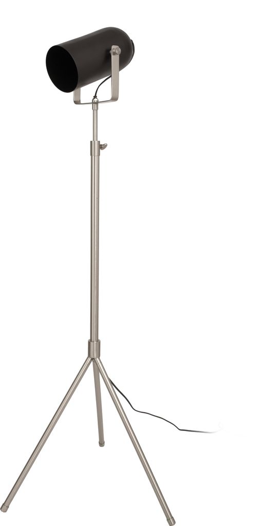 Stehlampe Celeste 300 Schwarz / Silber