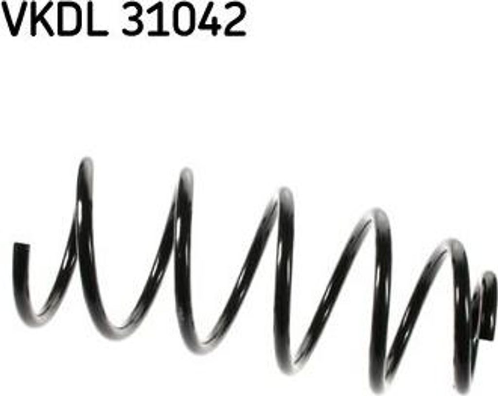 SKF VKDL 31042 Fahrwerksfeder OE 1H0411105D kompatibel mit A3 8L, Arosa, Toledo, Octavia, Golf III, Golf IV, Lupo, Polo 6N